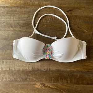 Victoria’s Secret underwire bandeau bikini top 👙